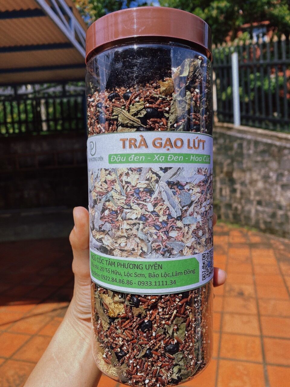 Trà gạo nưt, xạ đen, hoa cúc
