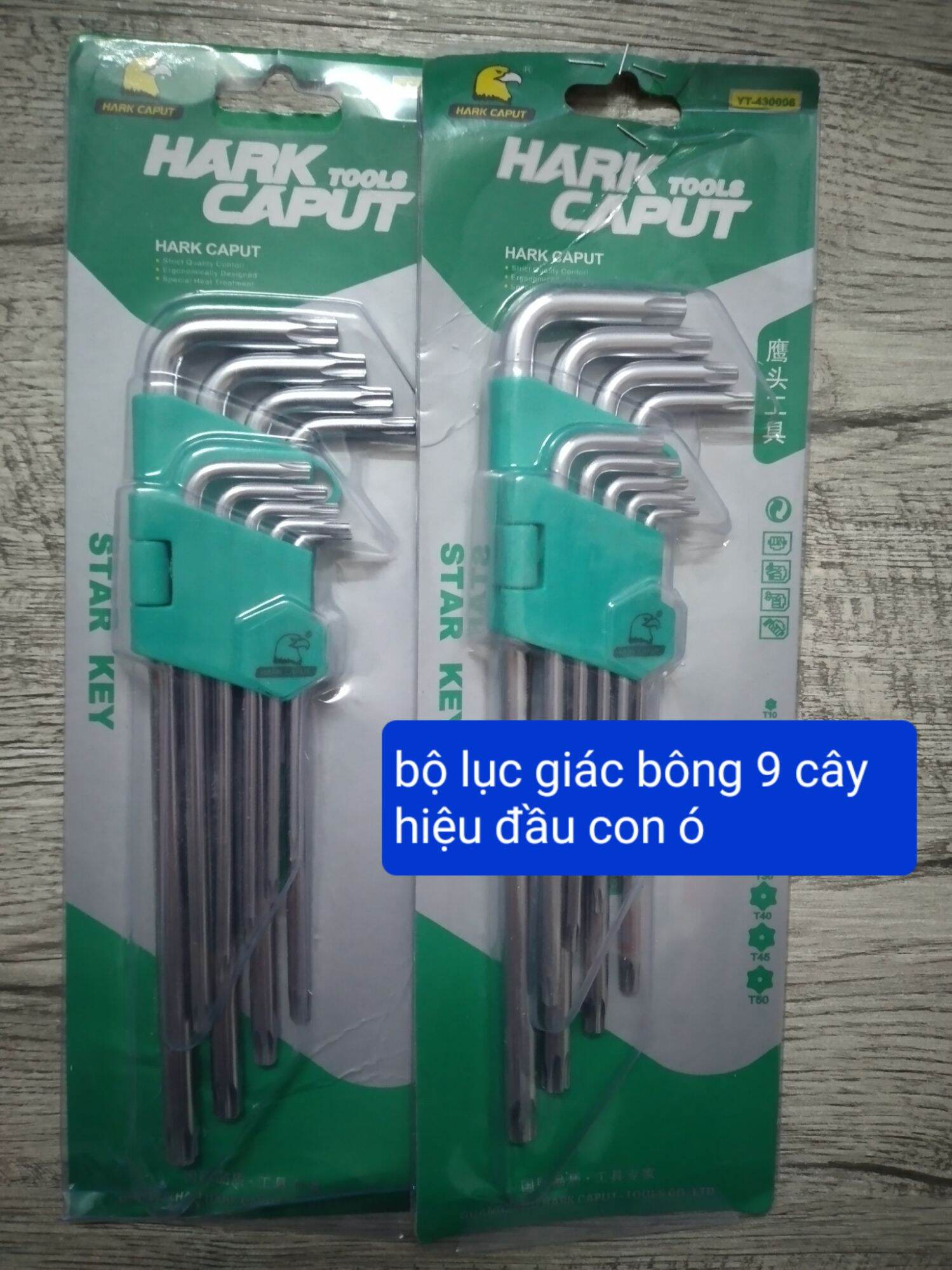 1 bộ lục giác bông hark caput loại tốt