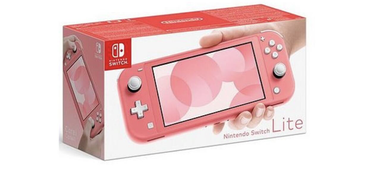 Máy chơi game cầm tay Nintendo switch lite 2nd + tặng dán cường lực