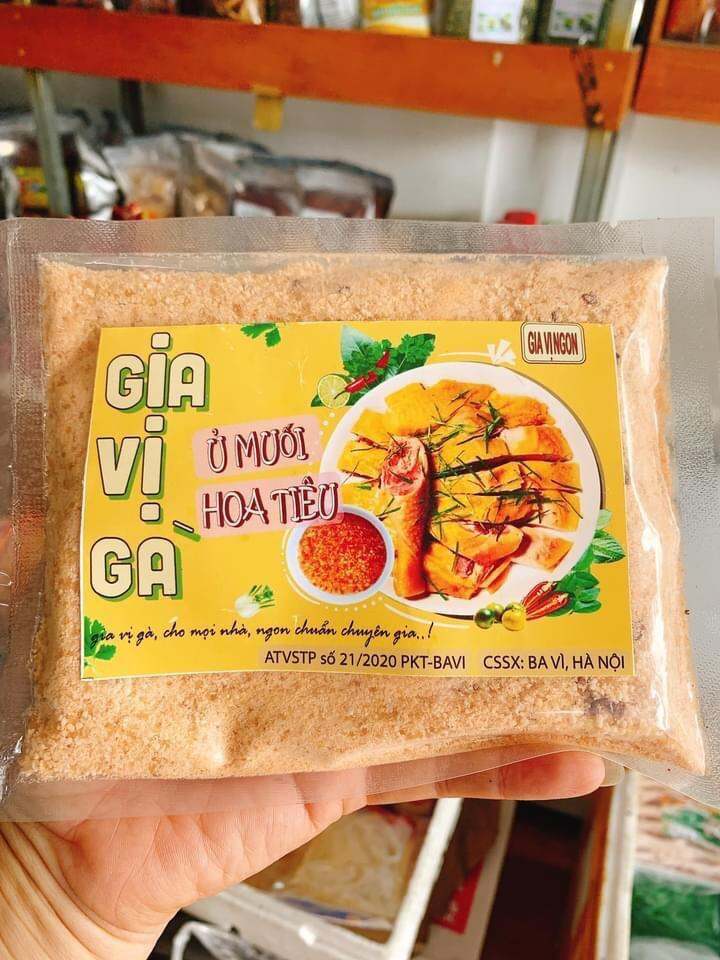 Gia vị làm gà ủ muối hoa tiêu thơm ngon