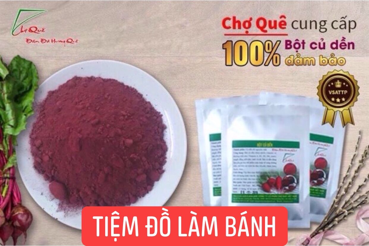 Bột tạo màu tự nhiên 50g - Bột củ dền