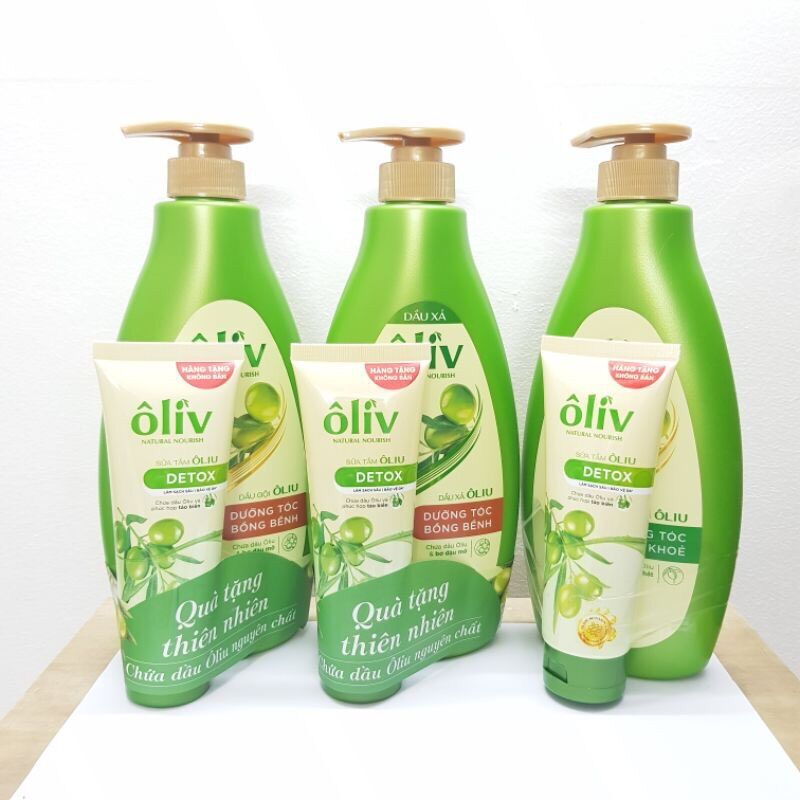 Dầu Gội Oliv 650ml Giúp Tóc Chắc Khoẻ Bồng Bềnh