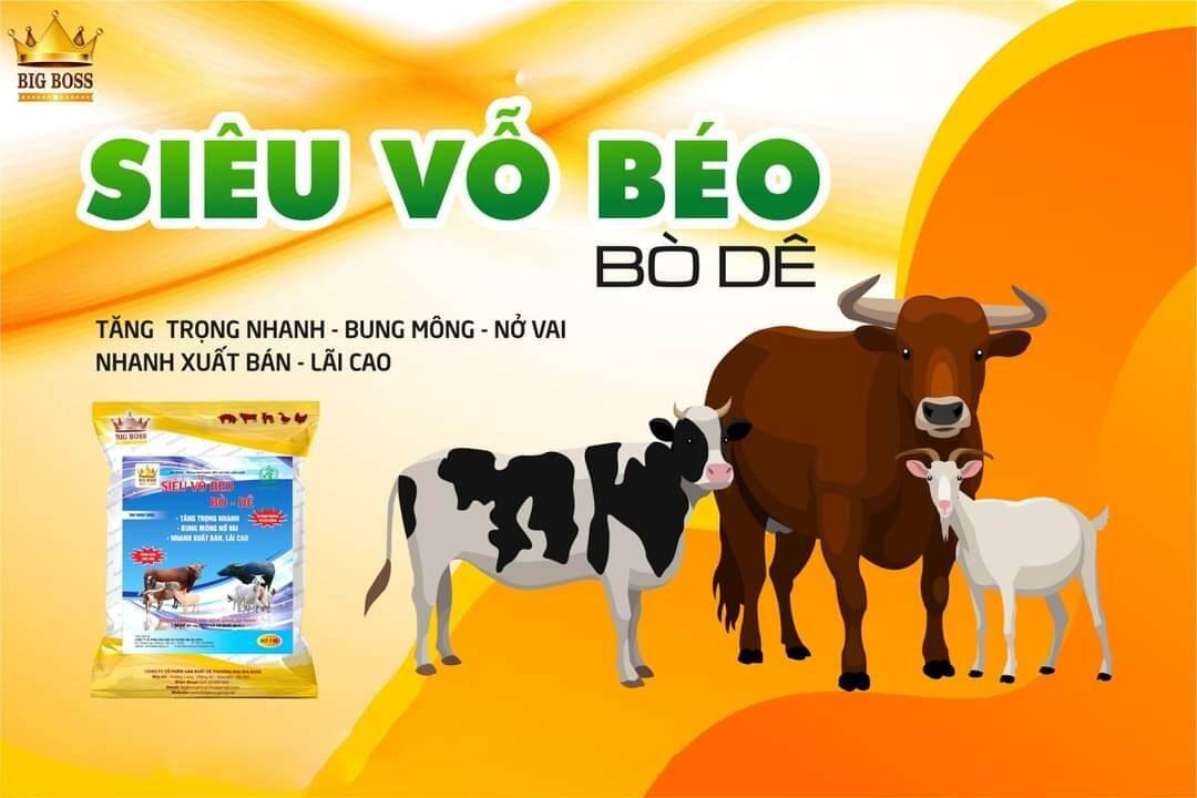 Siêu Vỗ Béo Bò - Dê (hàng chuẩn)