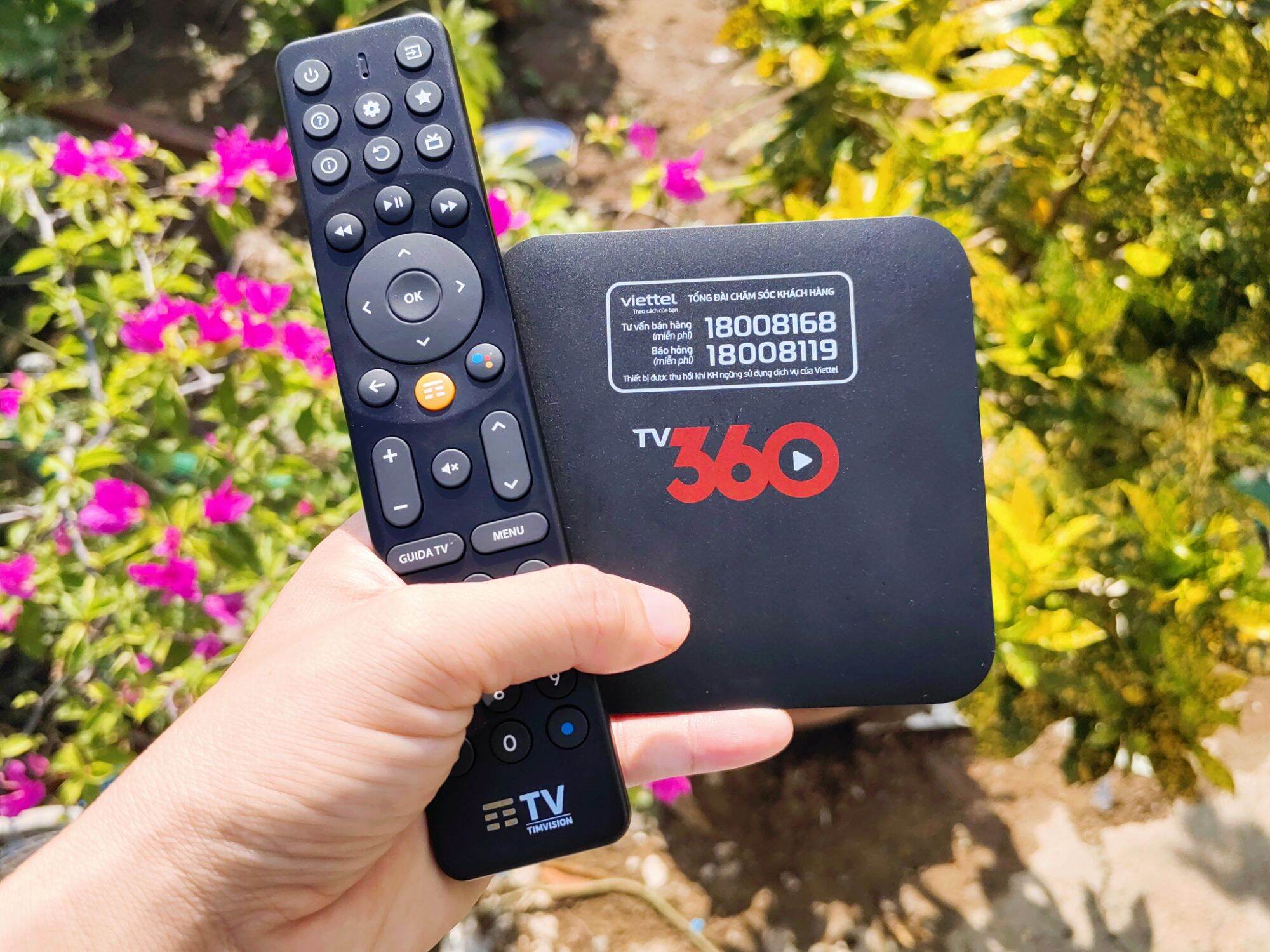  Viettel TV360 HP40A Android TV Box 4K Streaming Media Player - Netflix YouTube No Ads Lifetime 