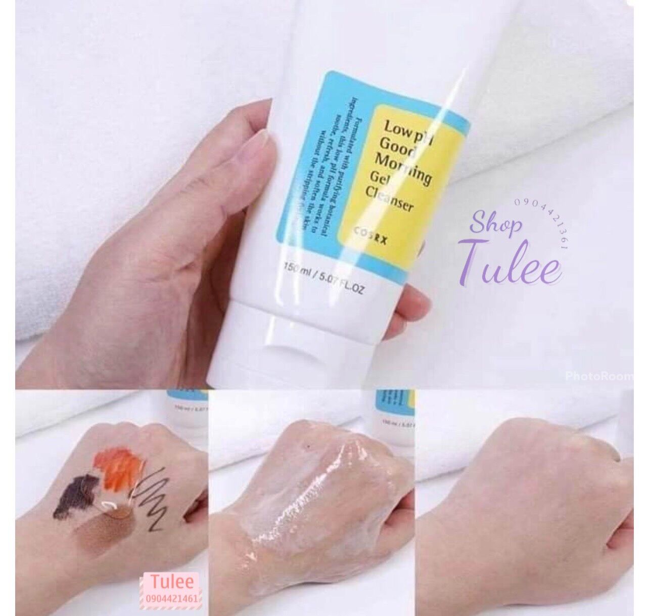 Sữa rửa mặt cosrx dạng gel dành cho da nhờn mụn