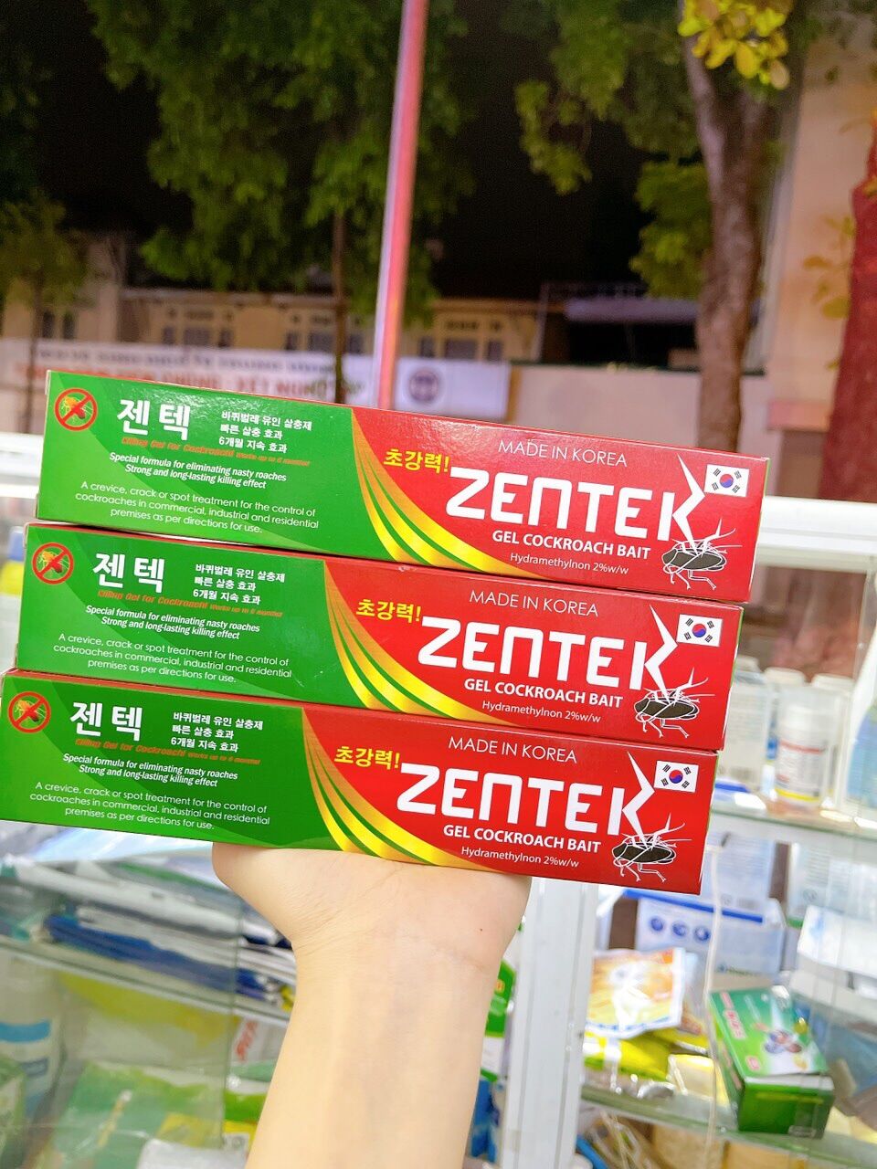 Thuốc diệt gián ZENTEK - diệt cả gián bé
