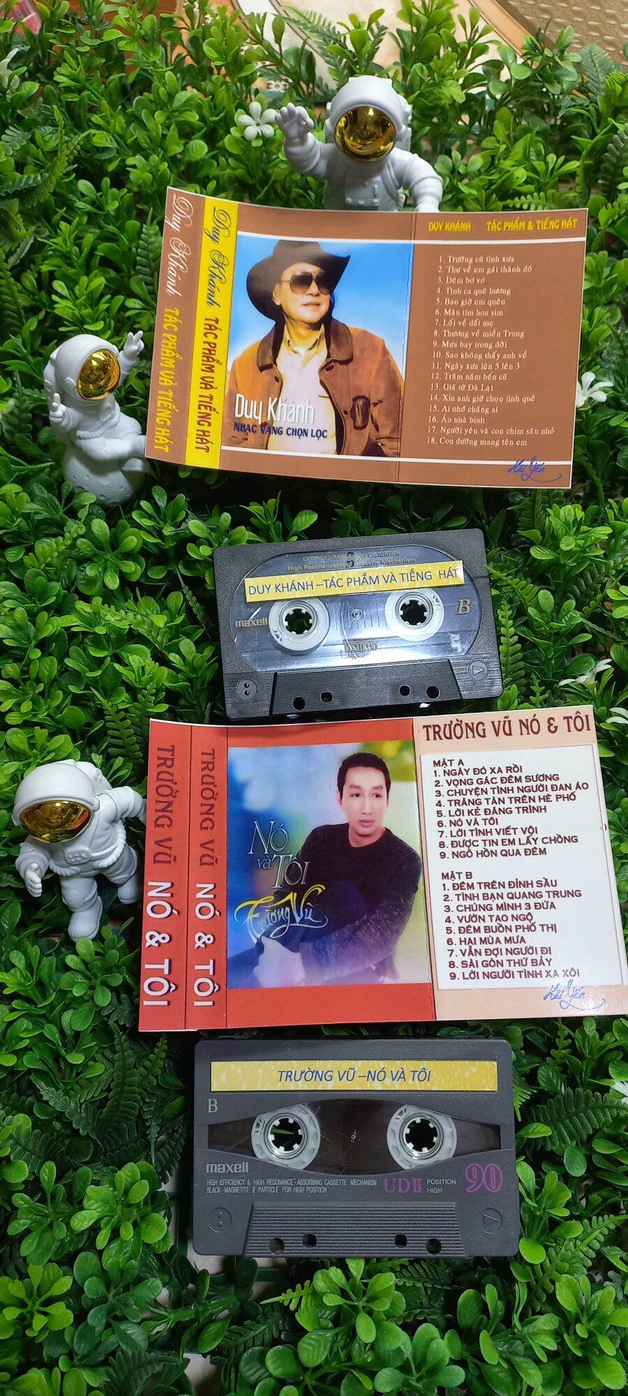BĂNG CASSETTE TRƯỜNG VŨ và DUY KHÁNH
