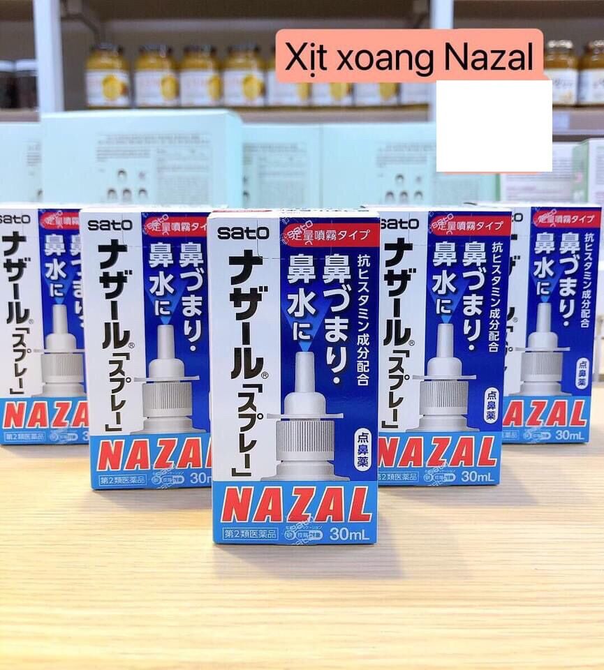 XỊT XOANG MŨI NAZAL NHẬT