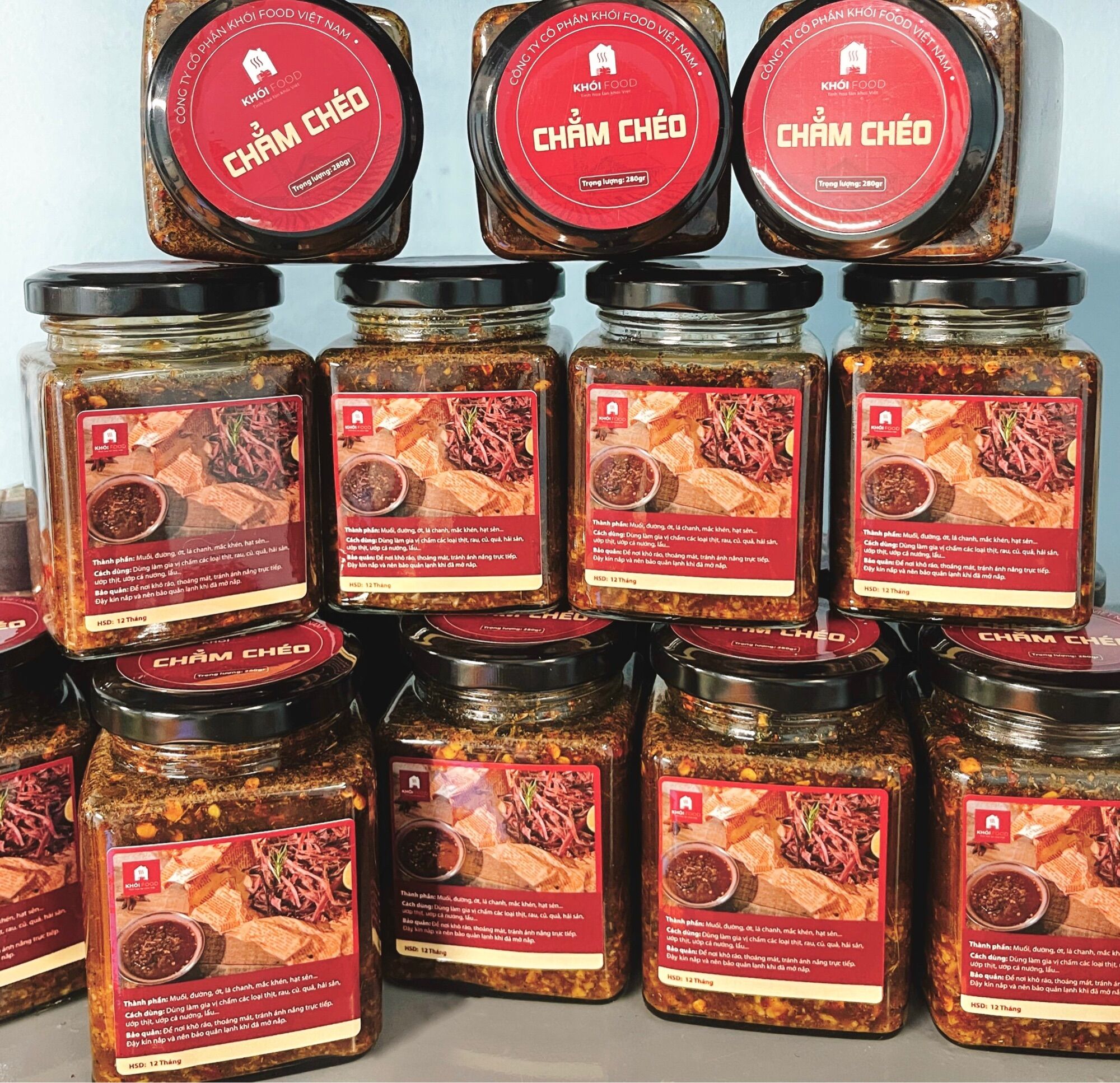 Chẳm chéo ướt thơm đậm vị Khói food KLT 280gram