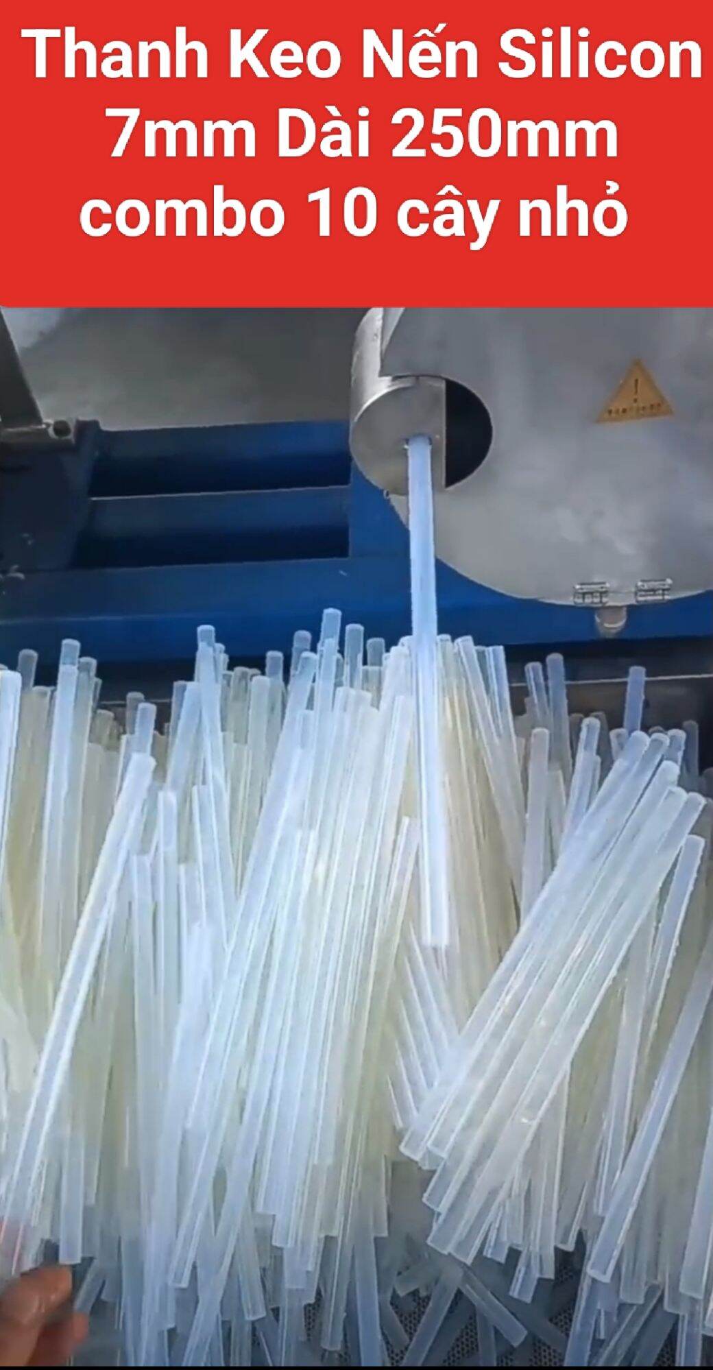 Keo Nến Silicon 7mm &10mm lớn nhỏ