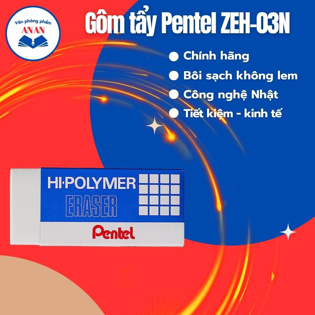 Gôm tẩy pentel zeh-03n