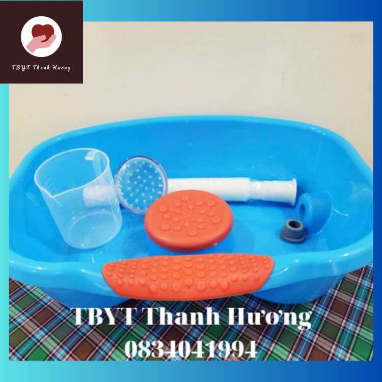 Chậu gội đầu tại giường