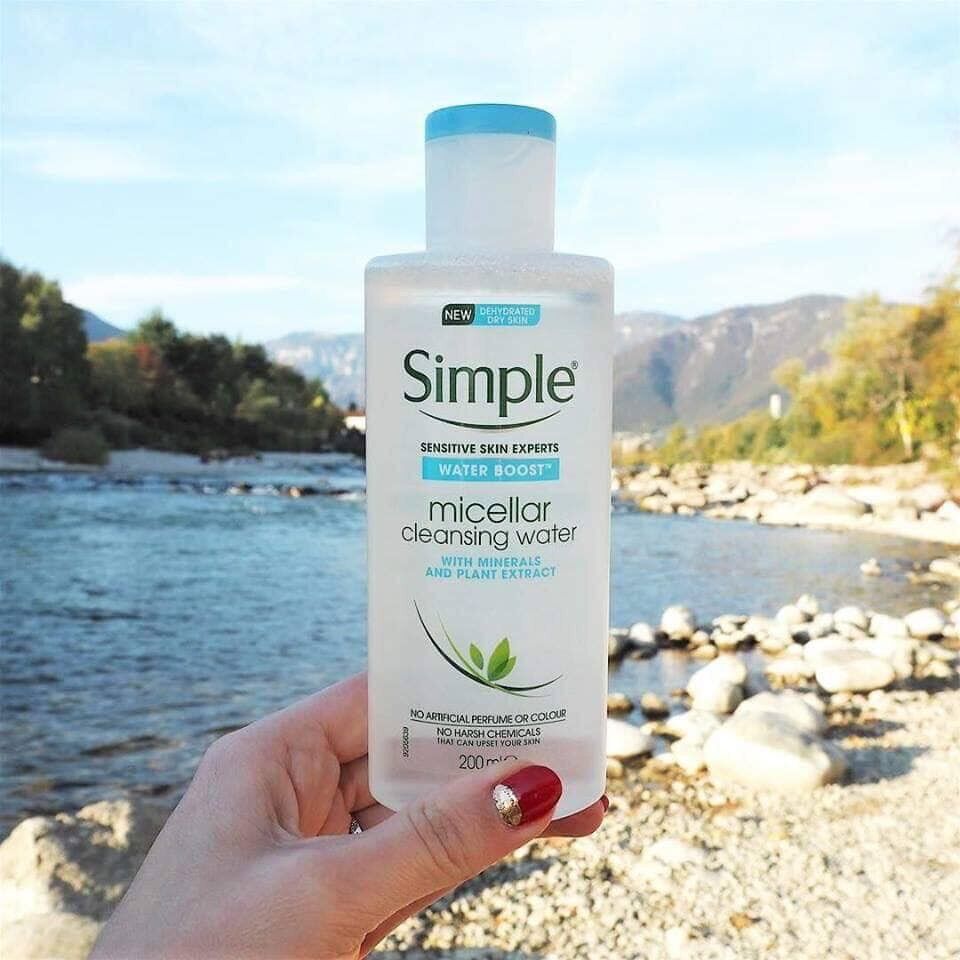 [CHÍNH HÃNG] Nước tẩy trang SIMPLE 200ml
