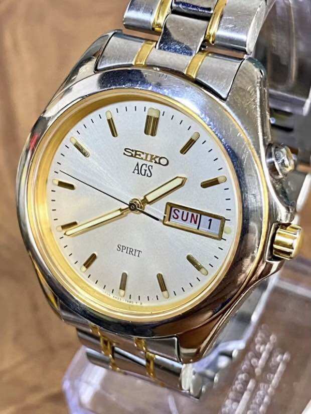 Đồng hồ S.E.I.K.O AGS pin sạc tự động size-36