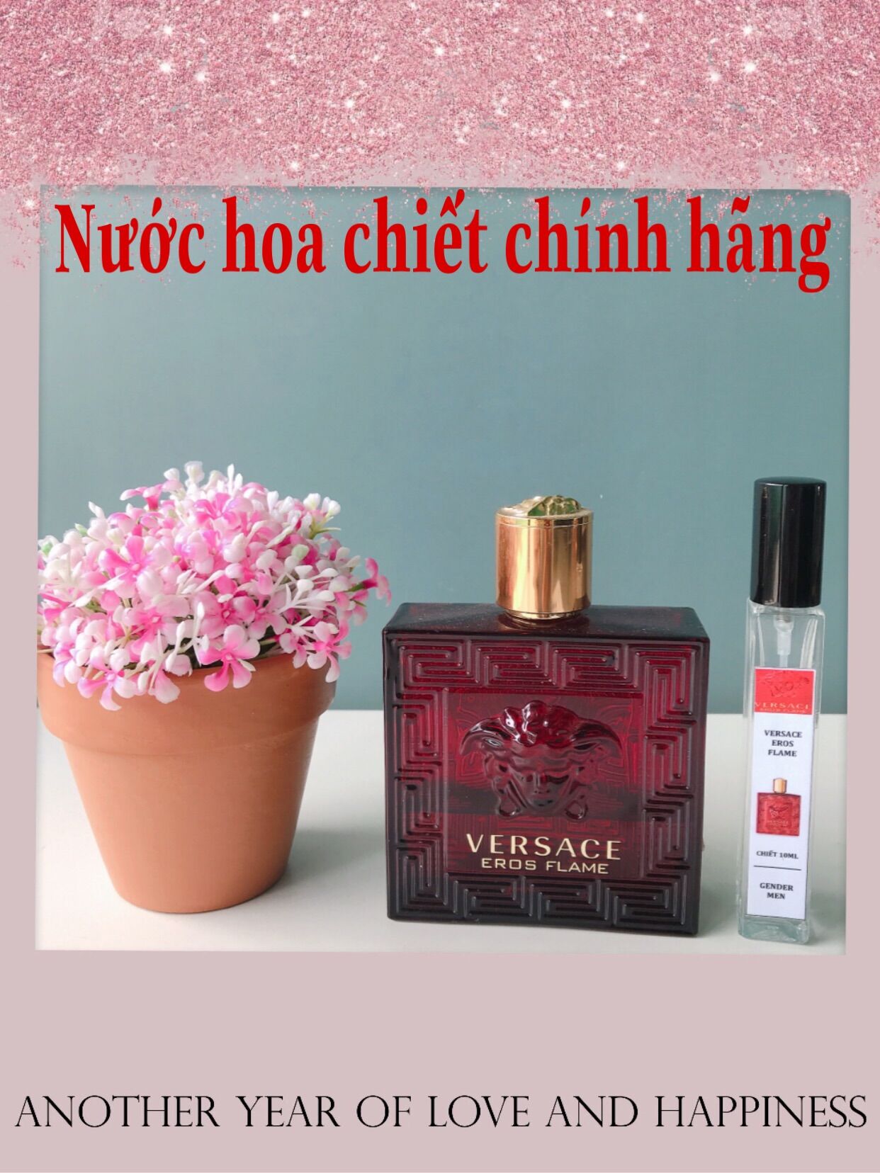 Nước hoa chiết Versace eros flame edp 10ml