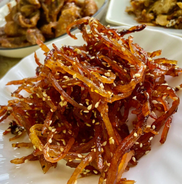 Khô Cá Bò Sợi Rim Mắm Mè [HCM]