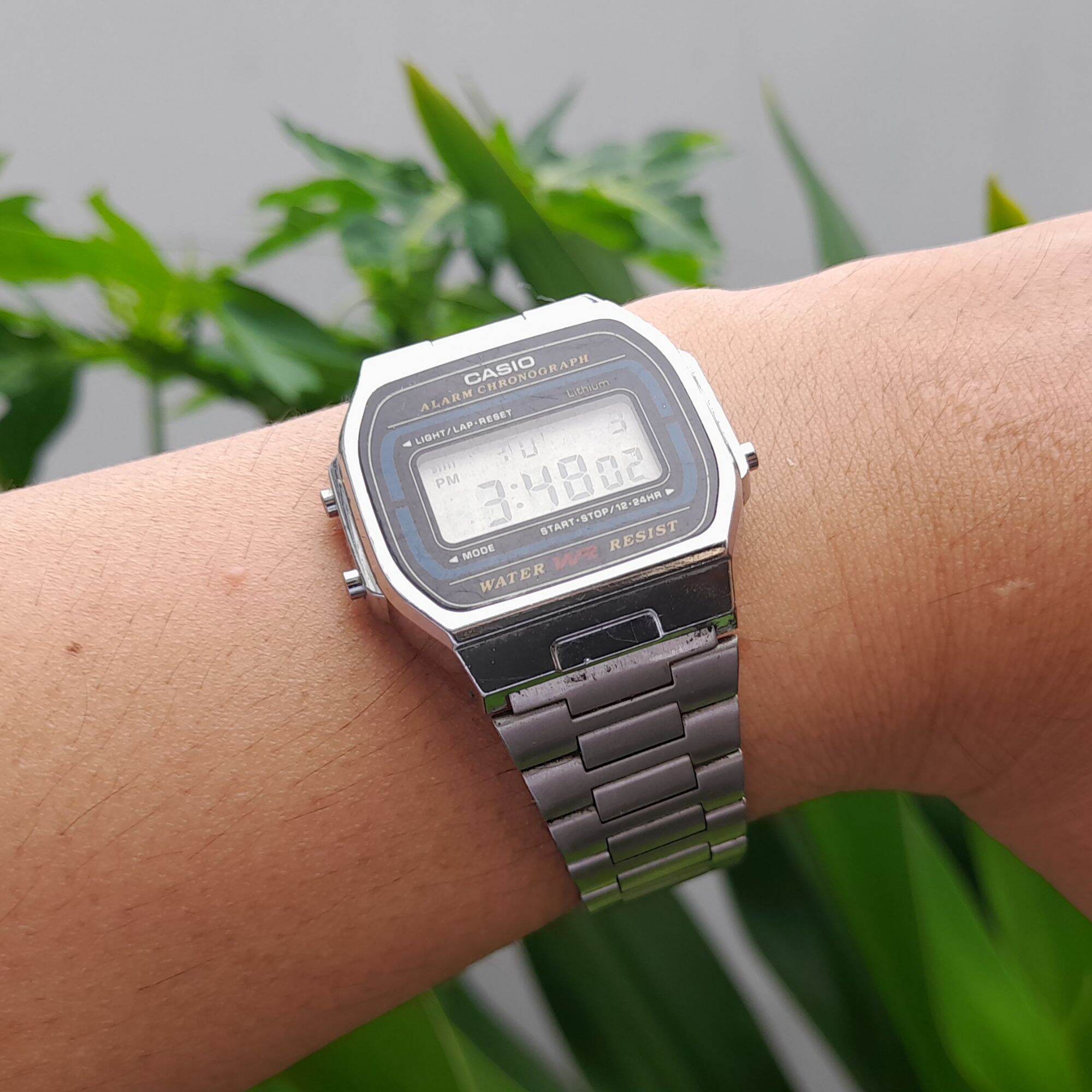 Đồng hồ Vintage Casio A164W Nam Nữ đeo được