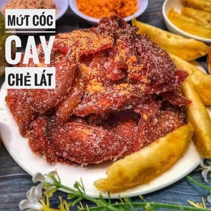 Mứt cóc sấy cay 500g