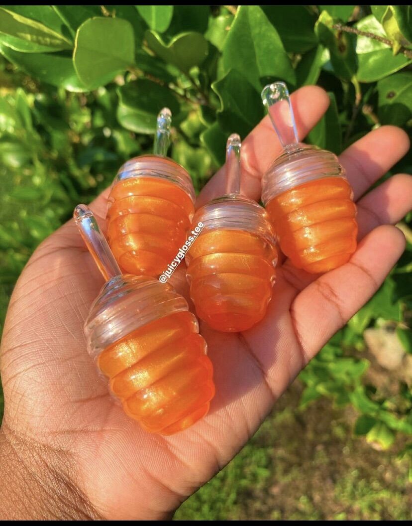 Vỏ son kem tổ ong trong suốt_ vỏ son handmade