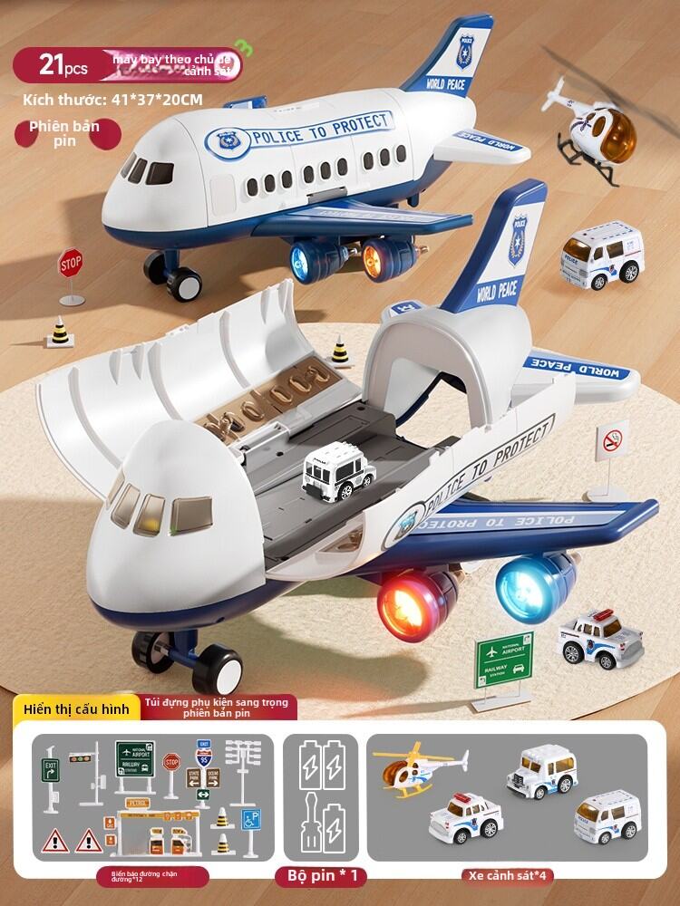 Máy Bay Đồ Chơi Trẻ Em Hợp Kim Chống Rơi Ô Tô Nhỏ Cho Bé Trai Quà Tặng Sinh Nhật Giáo Dục Sớm Đồ Chơi Xe Giáo Dục Cho Trẻ Em Từ 3 Tuổi Trở Lên