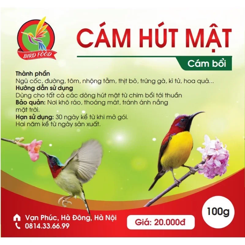 Cám hút mật số 0 ,1,2