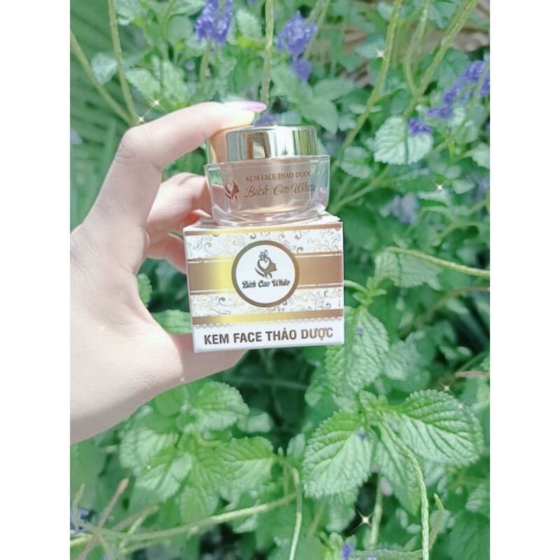Kem trị mụn thảo dược trà xanh 10g Bích Cao White
