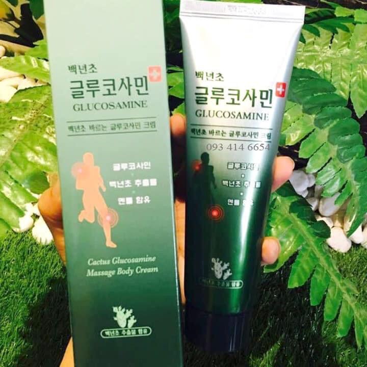 Dầu lạnh xoa bóp Glucosamin Hàn Quốc giảm đau xương khớp, đau mỏi vai gáy