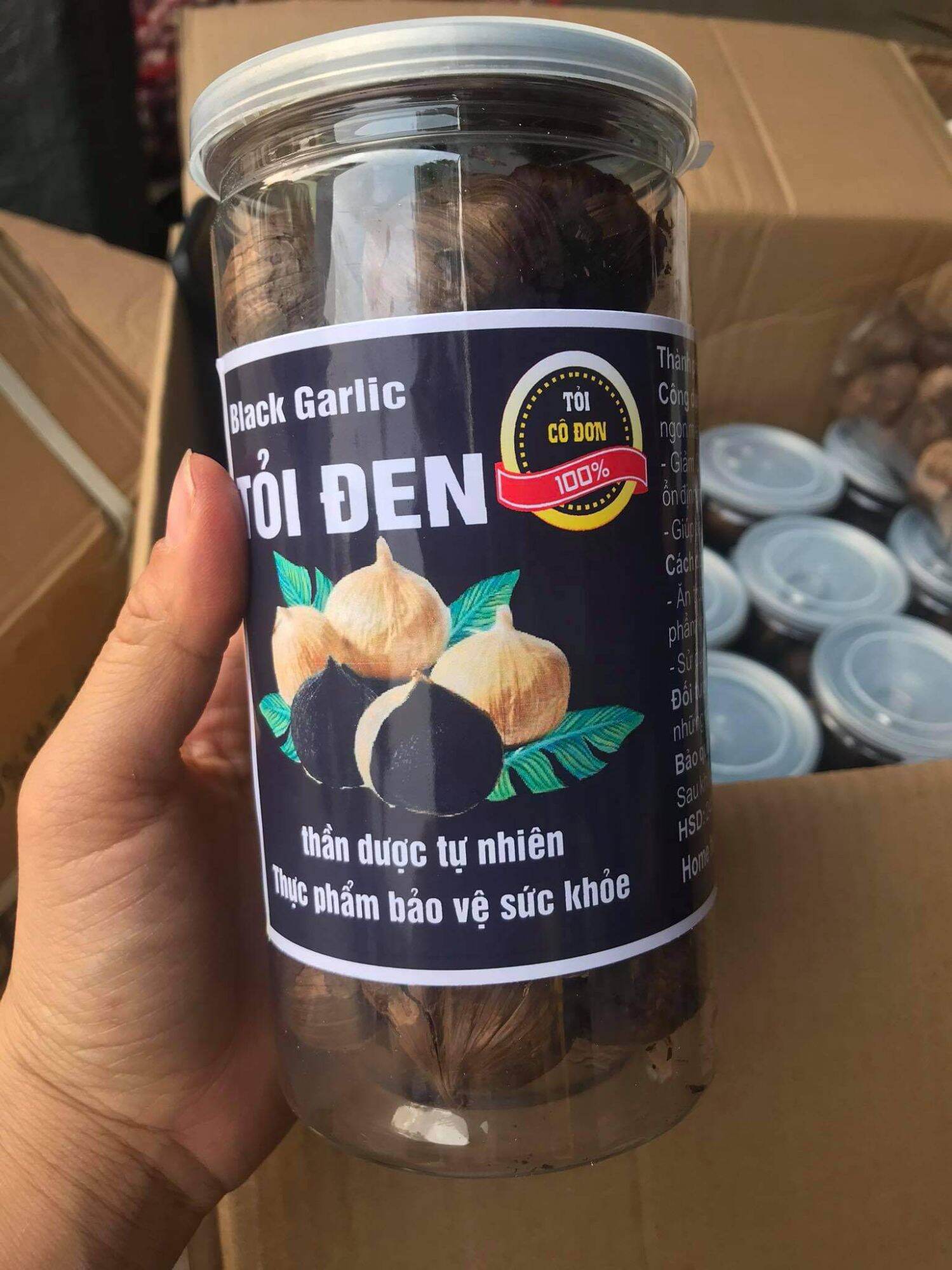 300g tỏi đen cô đơn