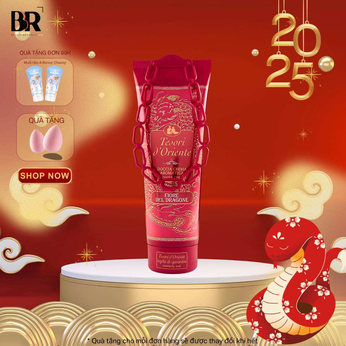 Sữa Tắm Nước Hoa Tesori d'Oriente 250ml Shower Cream