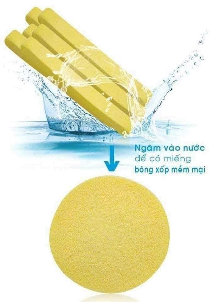 Bông mút rửa mặt- mút rửa mặt, bông rửa mặt
