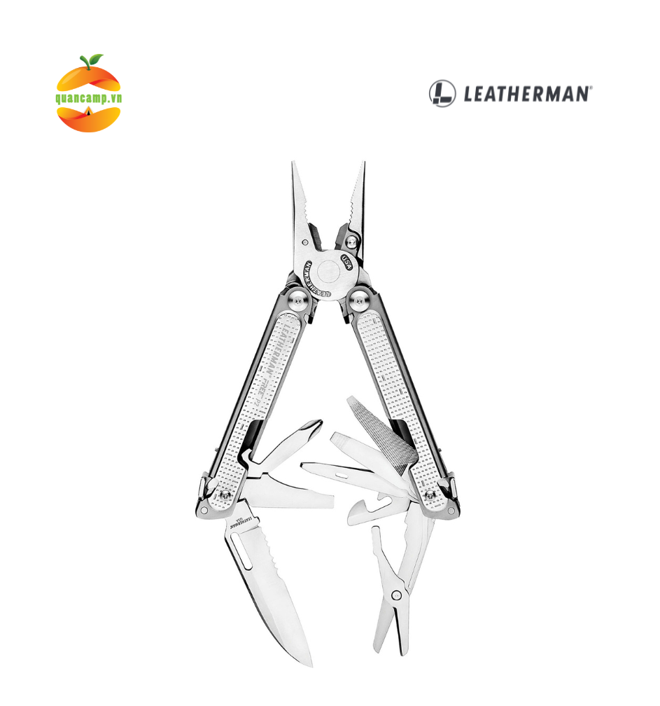 [HCM]Dụng cụ cầm tay đa năng Leatherman Free P2 (19 tools) [Bảo hành chính hãng 25 năm]