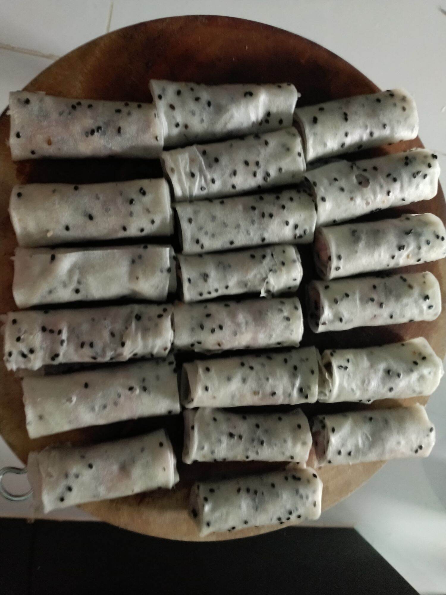 bánh tráng mè phan rang 1kg