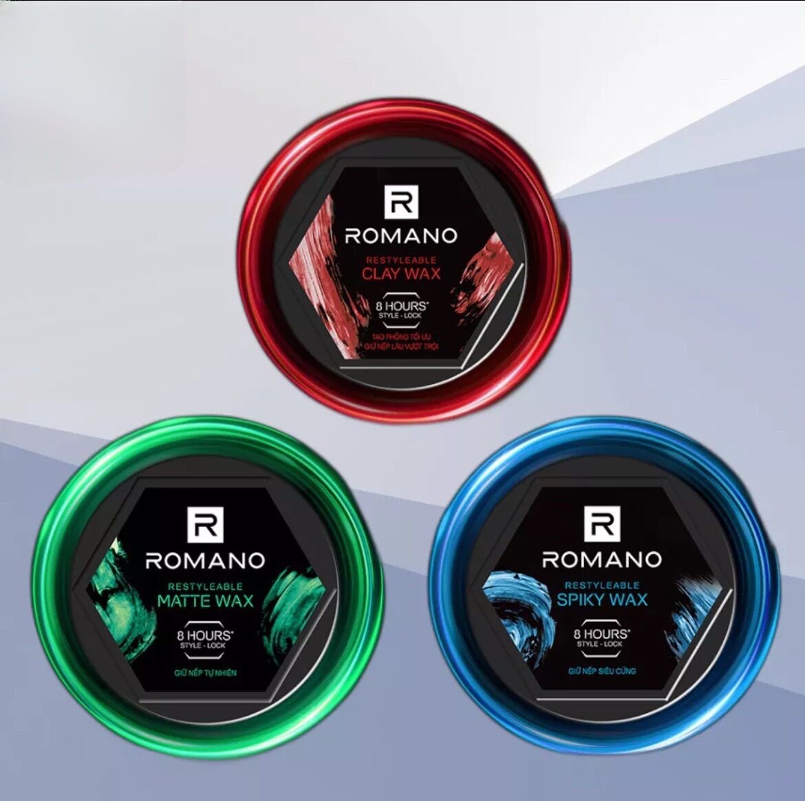 Wax - sáp tạo kiểu tóc romano