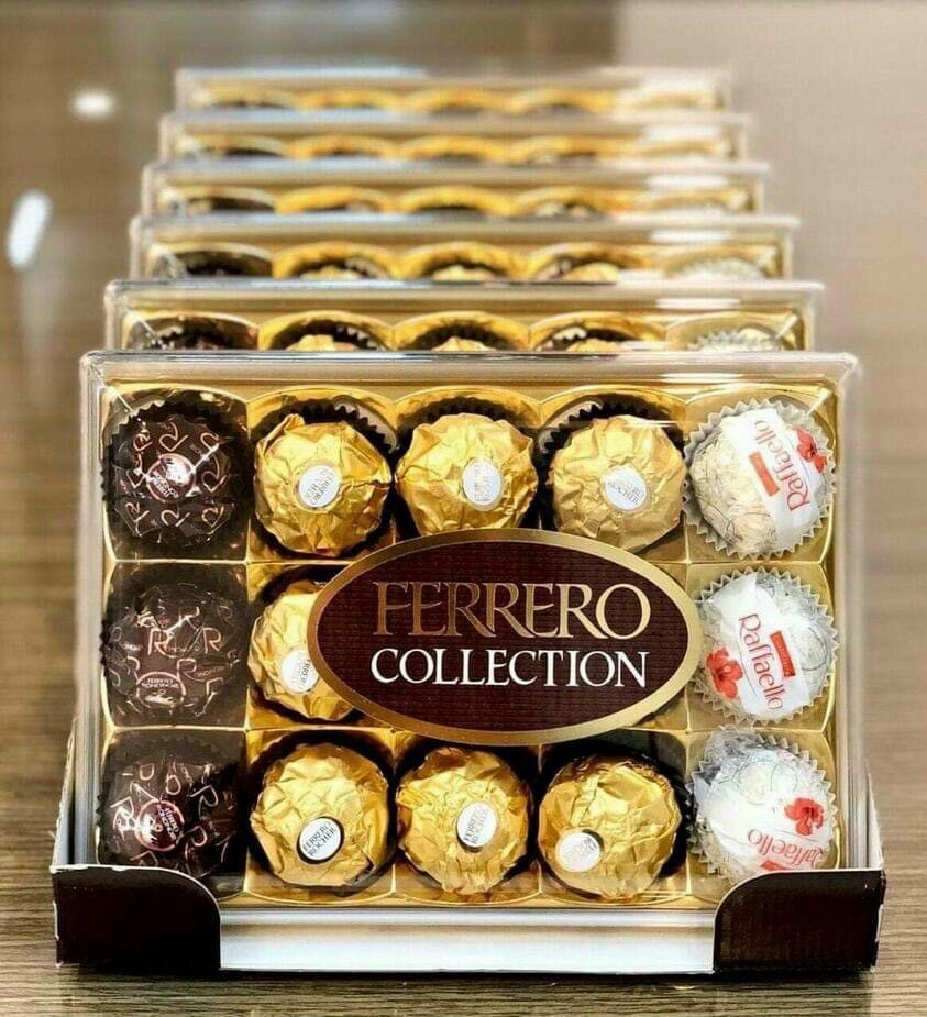 Socola mix 3 màu Ferrero Collection hộp 15 viên