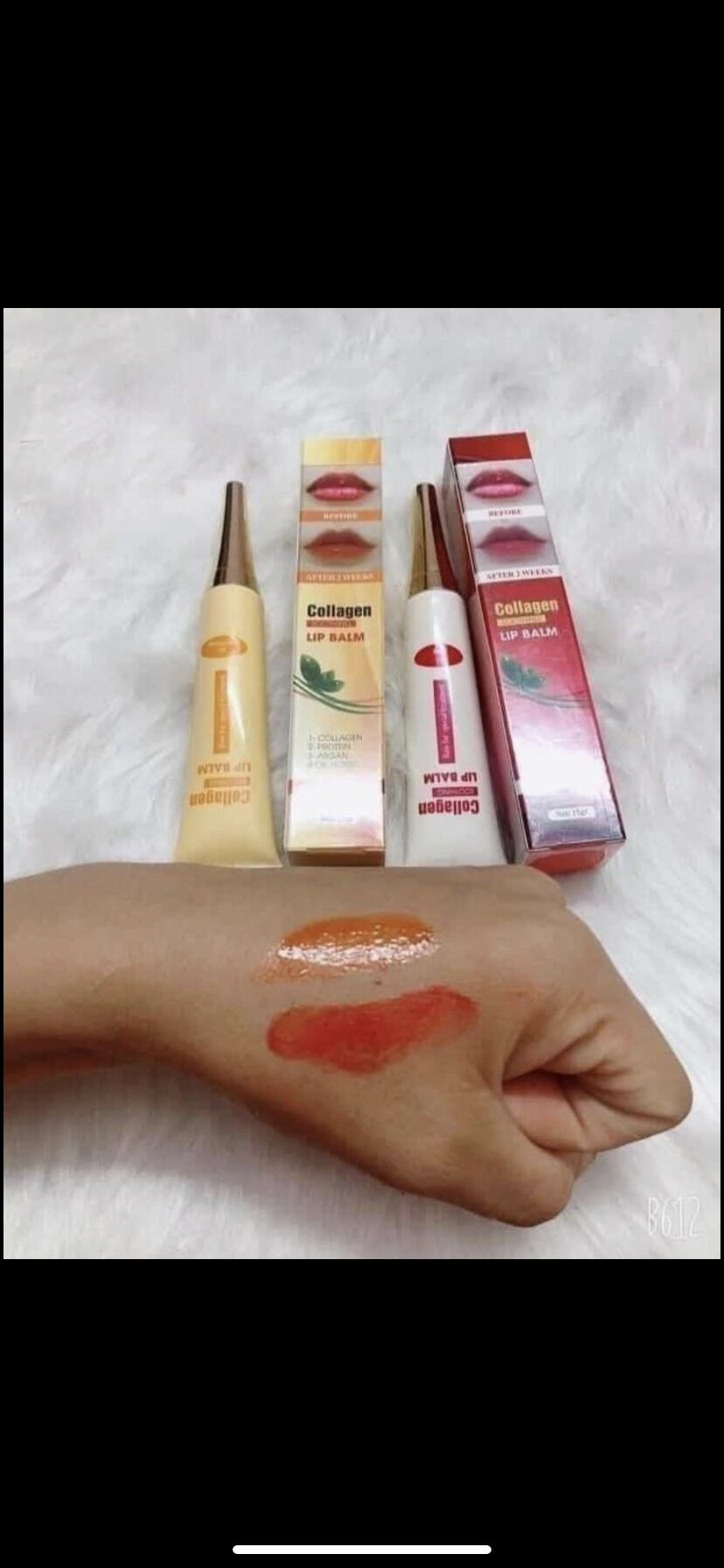 Dưỡng Collagen kích màu Môi sau Phun