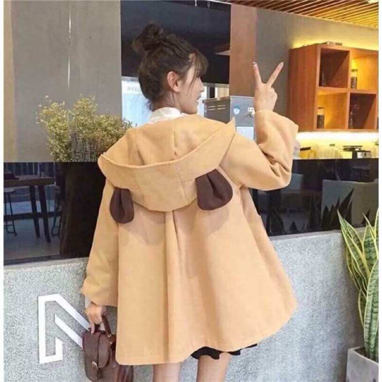 Áo khoác dạ cao cấp có đệm vai