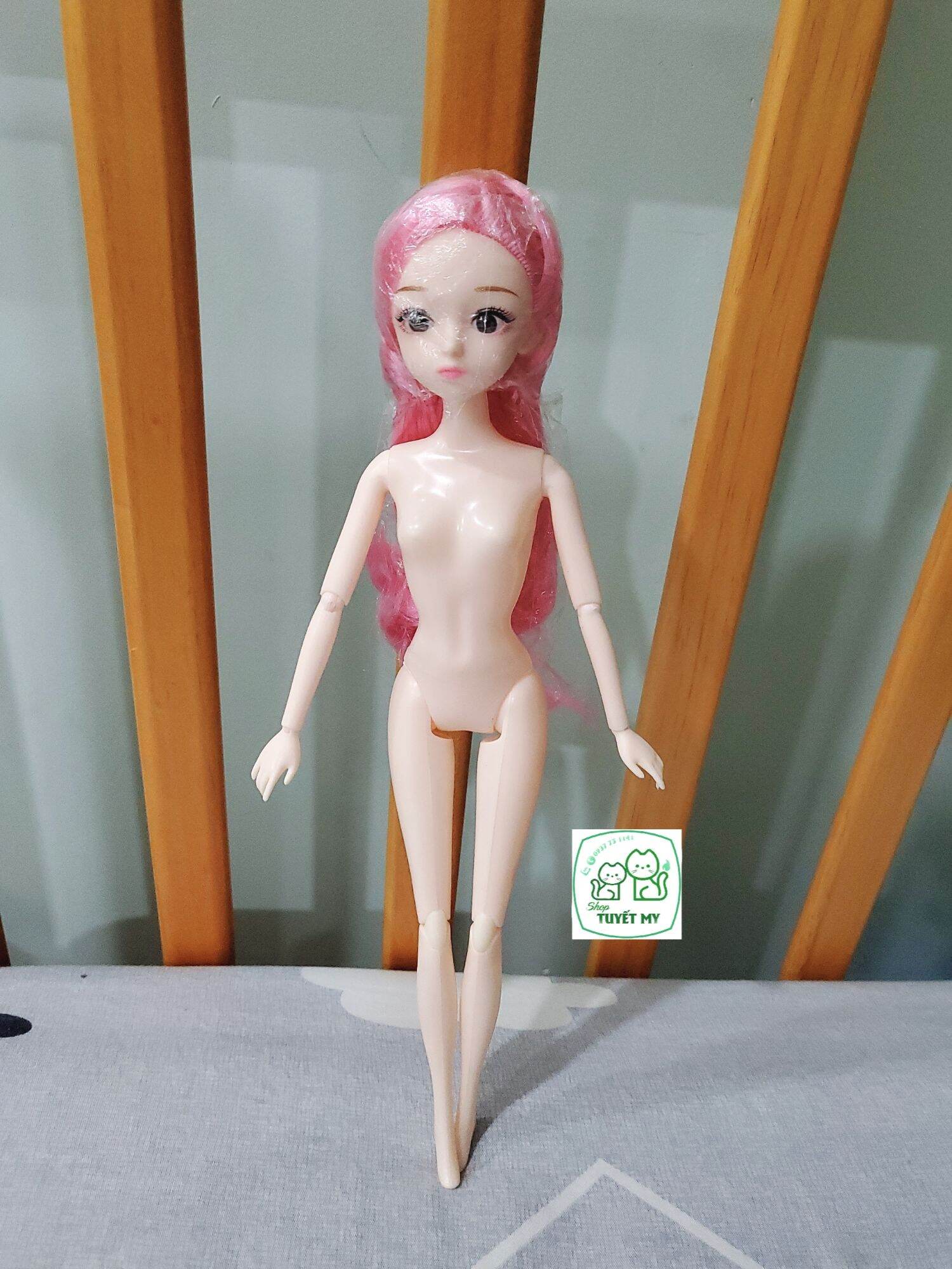 [HCM]BÚP BÊ KHỚP MẮT NGỌC TÓC RẤT DÀY