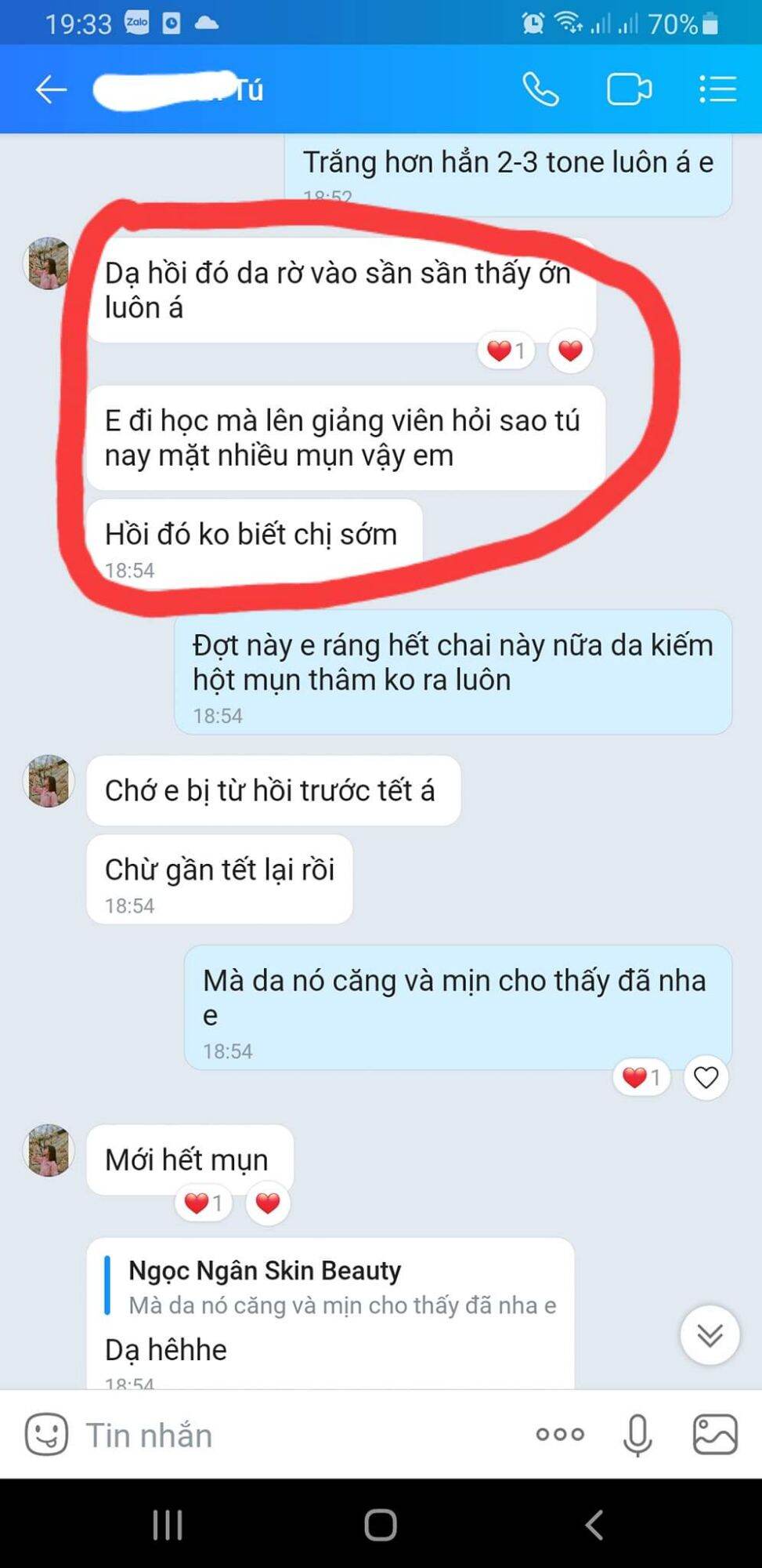 BỘ TÁI TẠO DA HỒNG SÂM NGỌC NGÂN