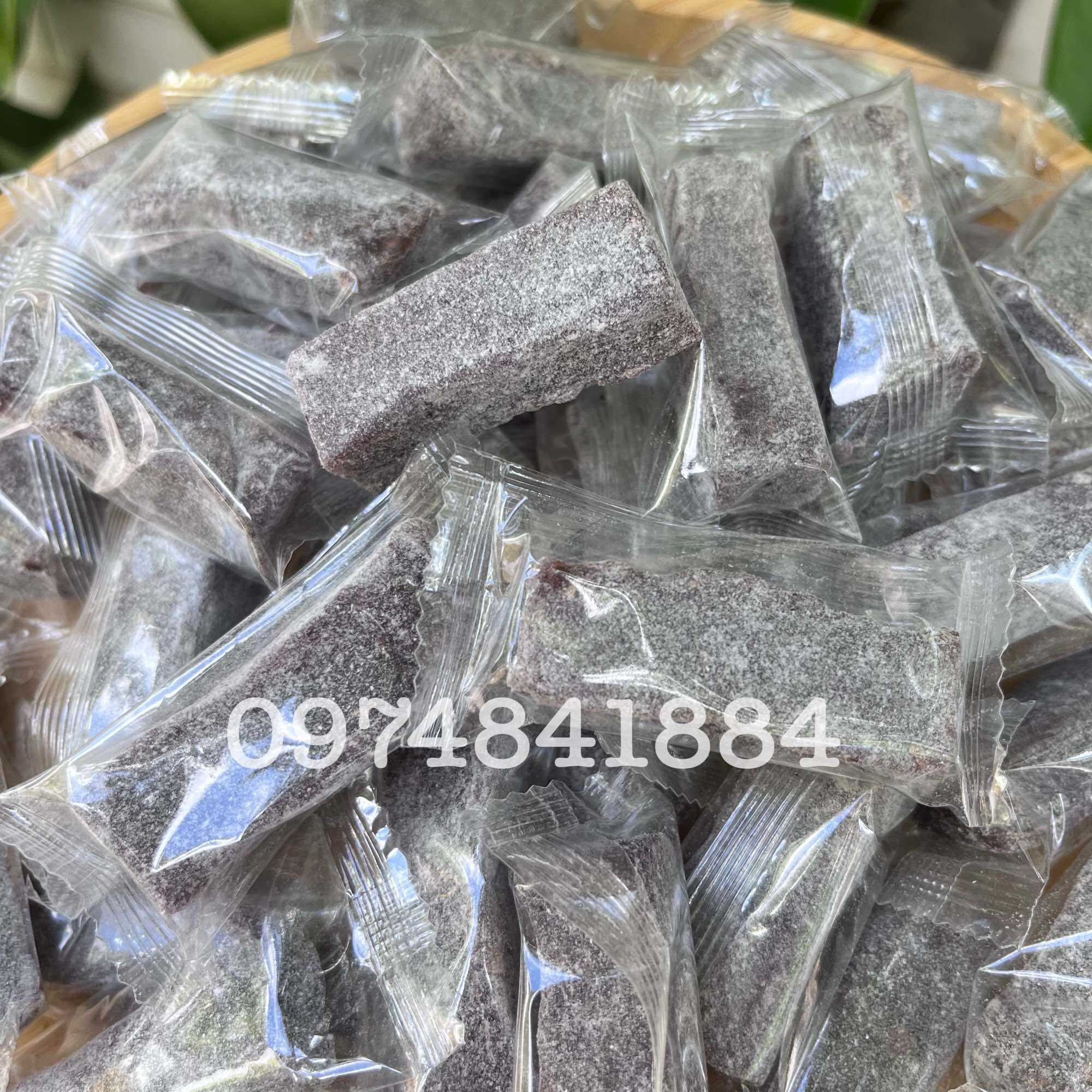 500G Kẹo gừng phấn - kẹo dẻo gừng phấn - kẹo da trâu