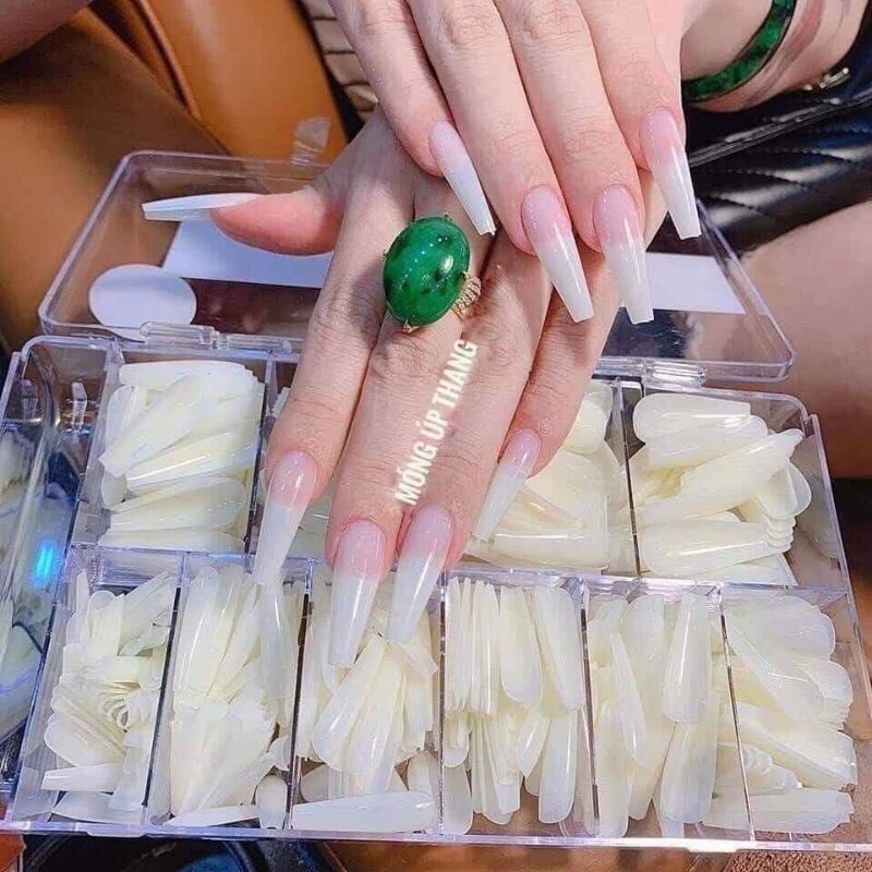 Móng úp THANG phom chuẩn loại 1 đủ size 500 móng