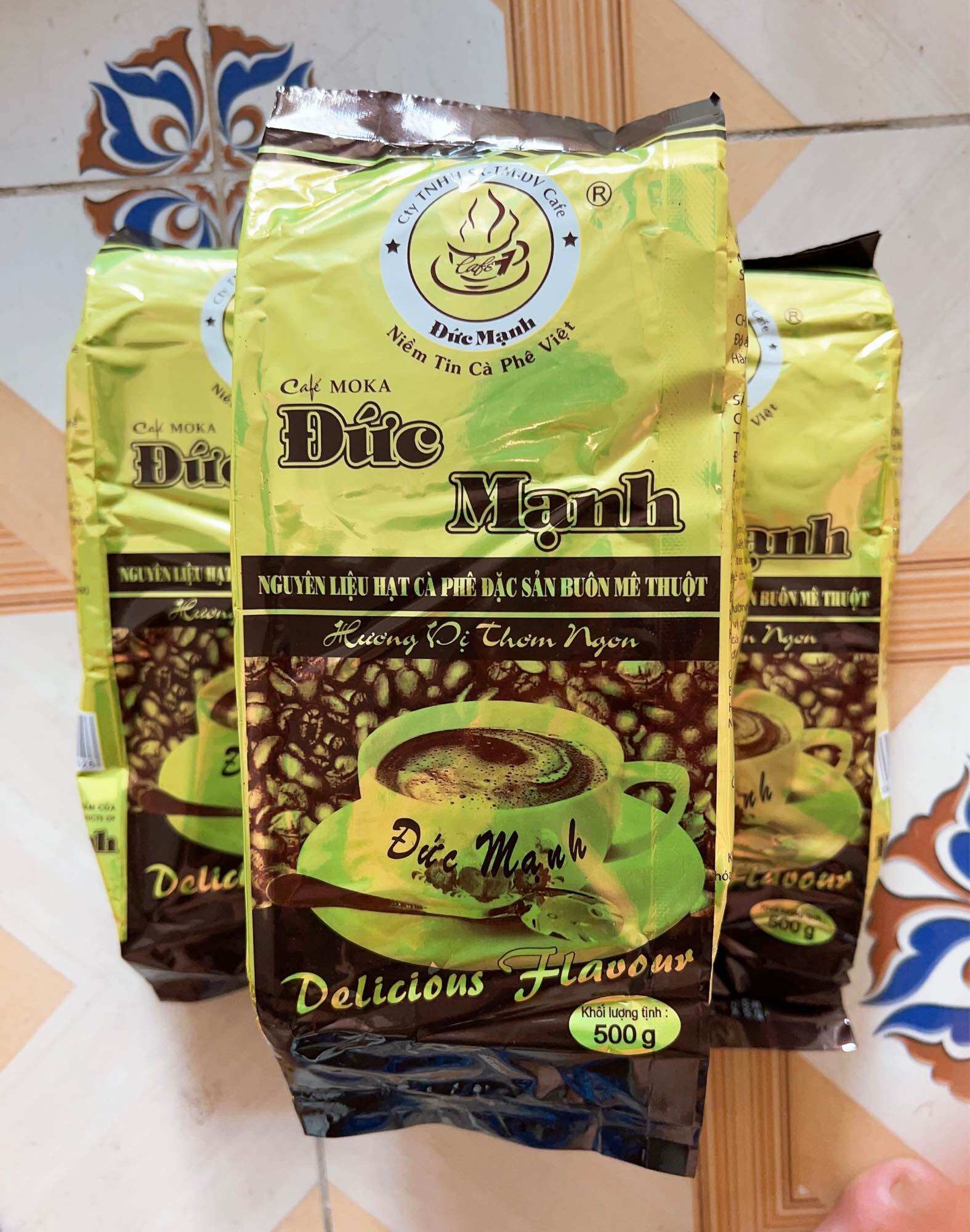 Cà Phê Moka Đức Mạnh Gói 500G (Chính Hãng)