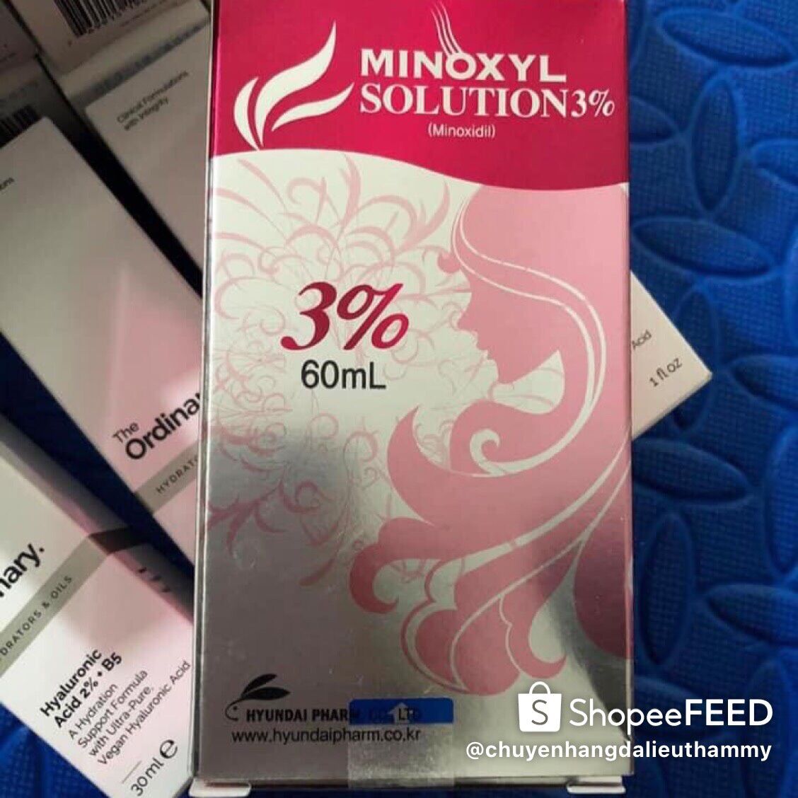 Xịt giảm rụng tóc minoxyl solution 3%