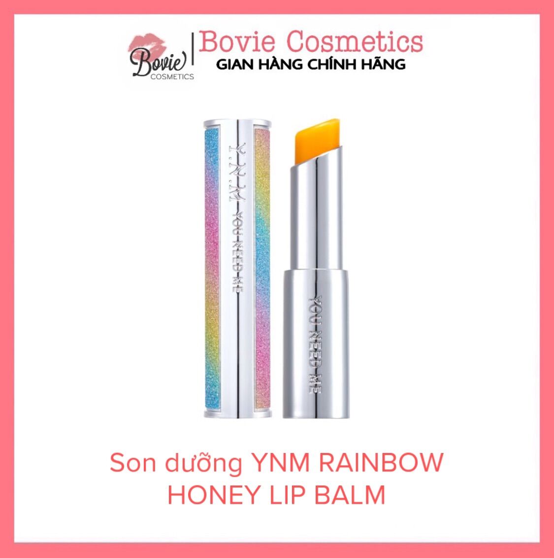 Son dưỡng ynm rainbow honey lip balm