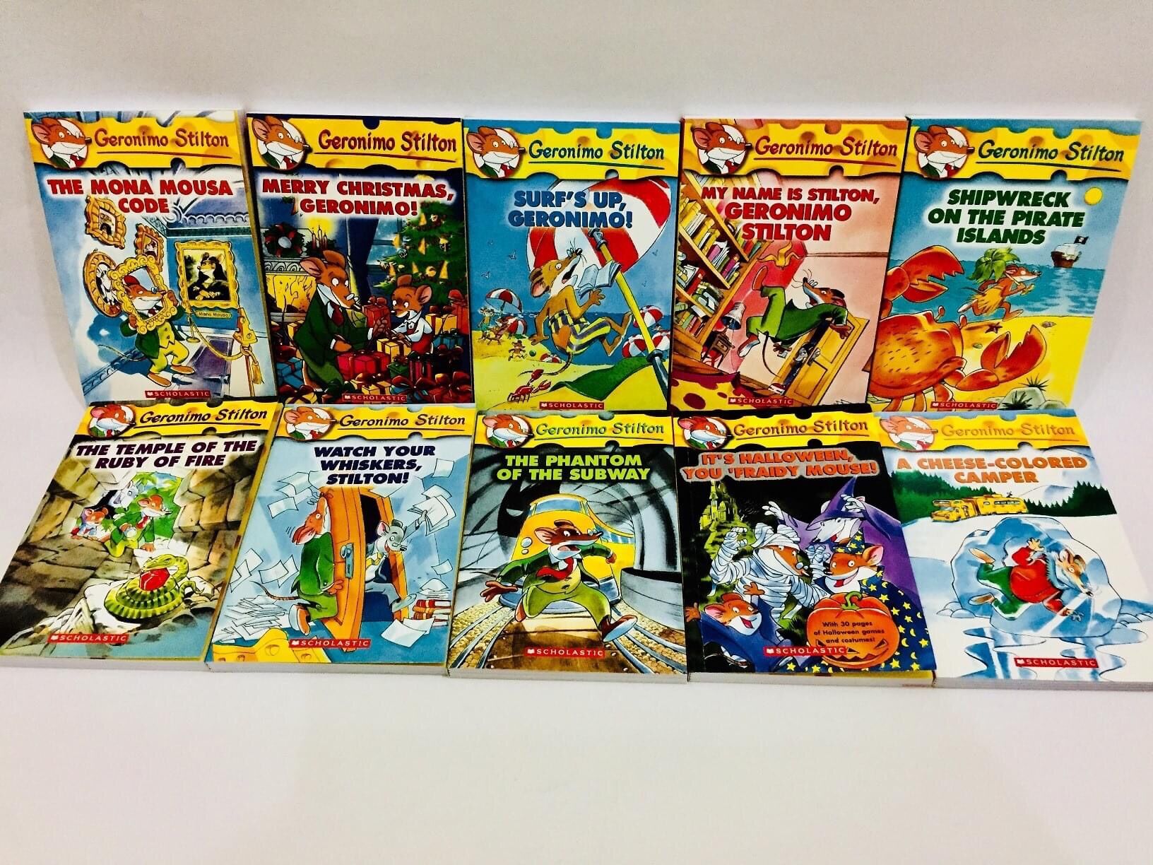 Geronimo Stilton tập 1 đến 10 ( 10 quyển)