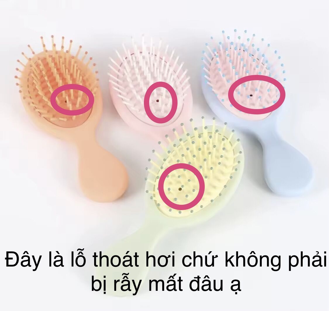 Lược chải tóc dễ thương có thể masage da đầu
