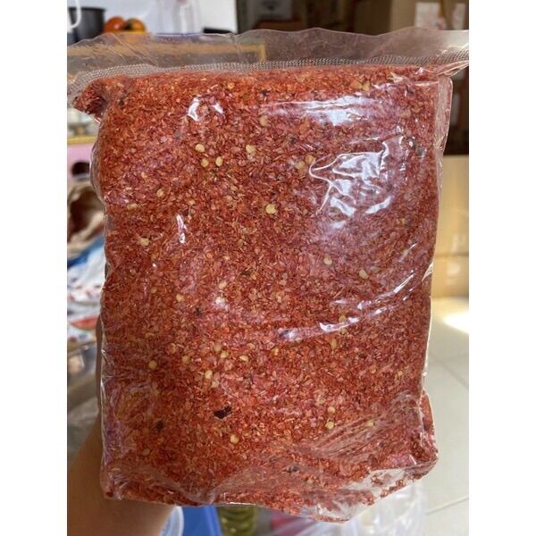 ỚT KHÔ XAY KHÔ KHÔNG MUỐI LOẠI 1KG(chuyên gà nướng muối ớt)