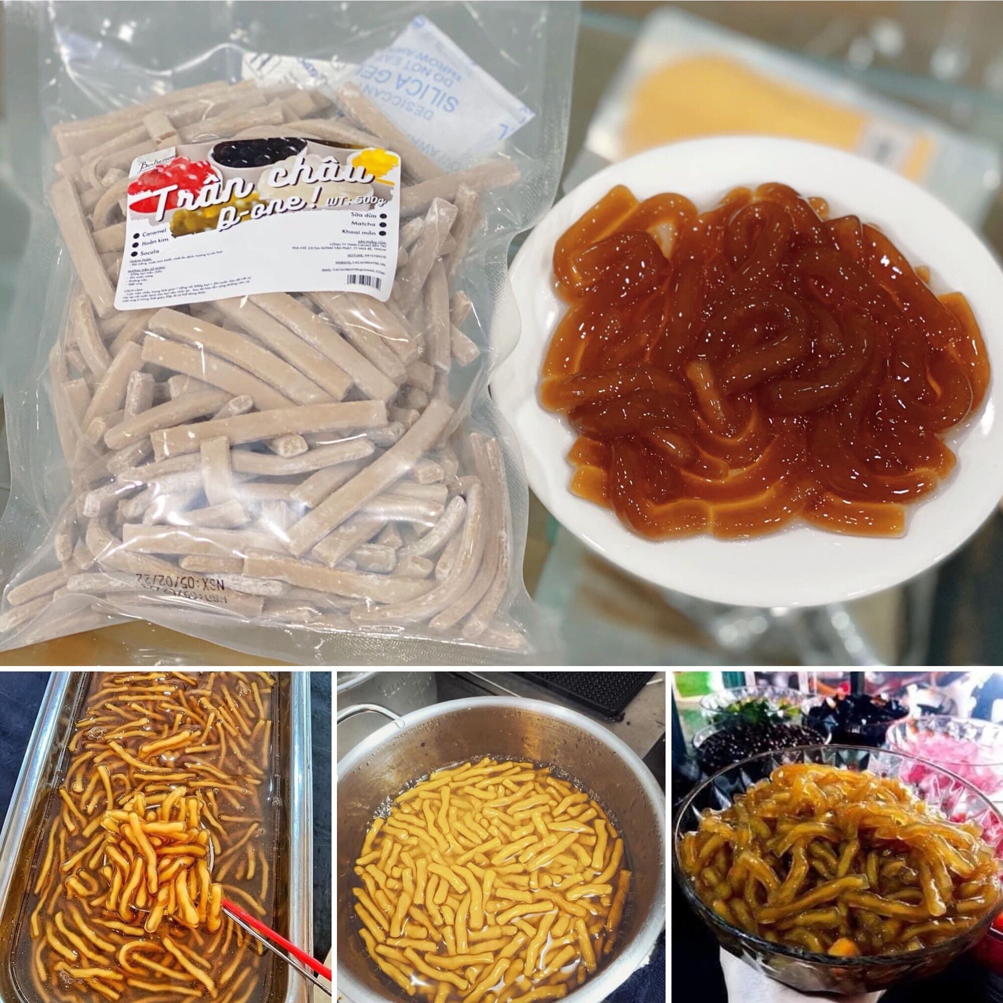 Trân châu hoàn kim sợi hoặc viên