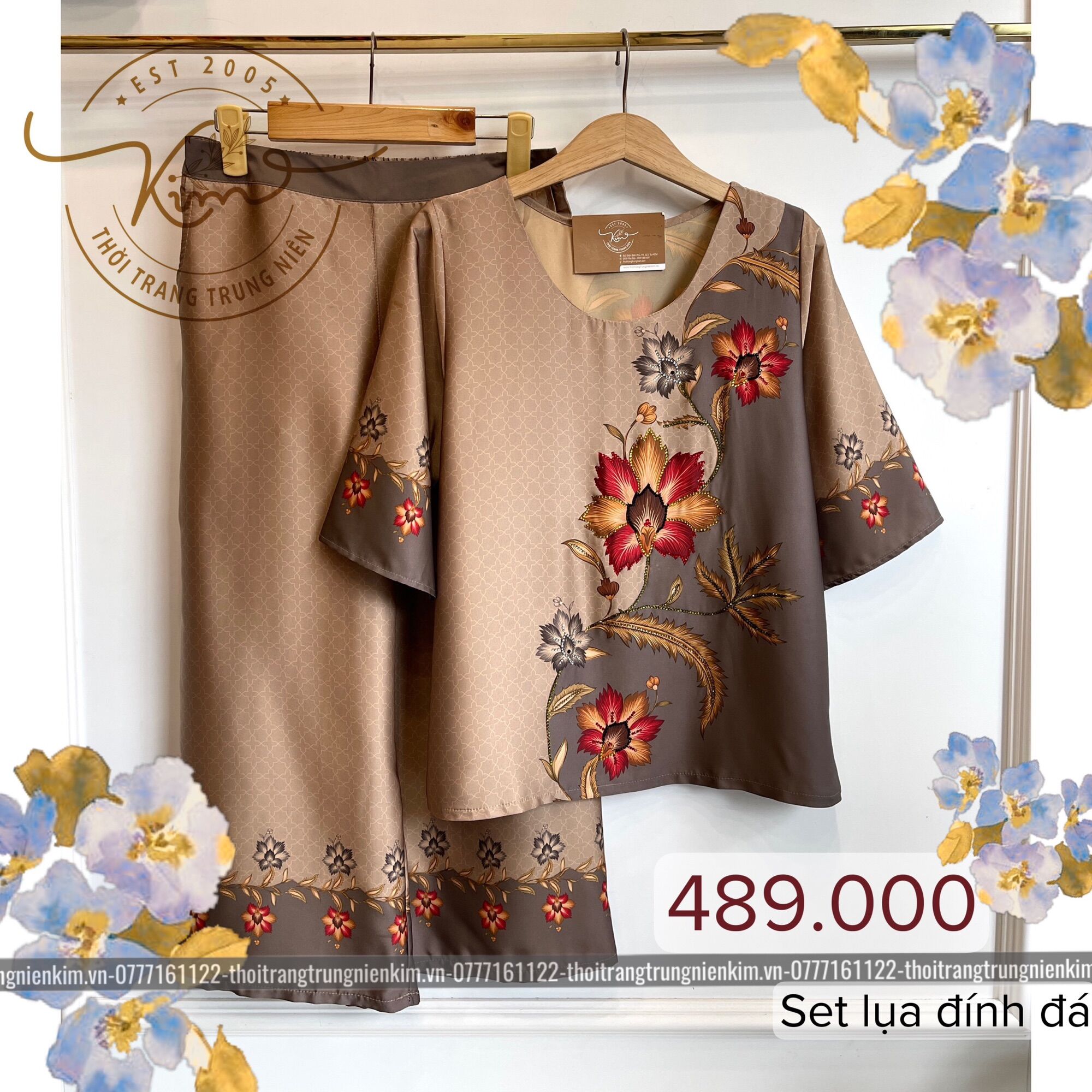 Set đính đá sang trọng