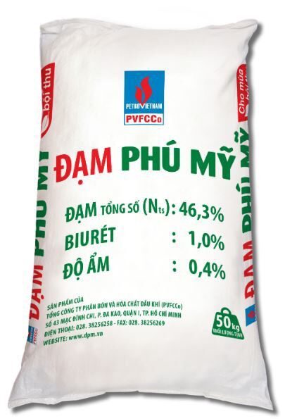 Phân bón urê - đạm phú mỹ - dành cho tất cả cây trồng