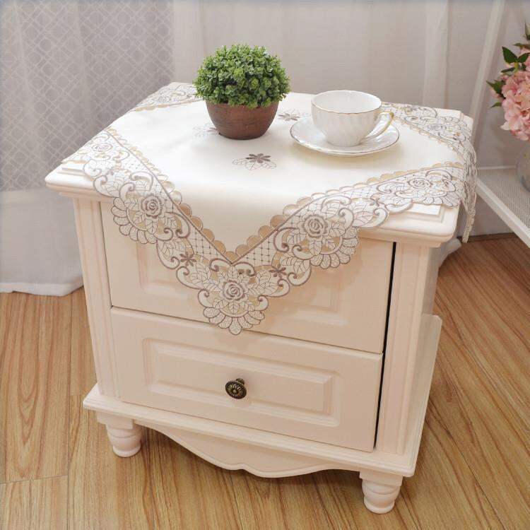 Khăn Trải Bàn Phong Cách Châu Âu Khăn Bọc Ghế Ăn Trà Bộ Đệm Bọc Ghế Khăn Ăn Hình Vuông Dài Khăn Trải Bàn Bắc Âu Khăn Bàn Vài Vải Bàn Cờ Qtw